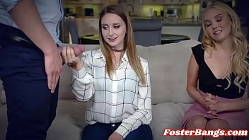 Mom Wants Foster Daughter Suck Dad's Cock